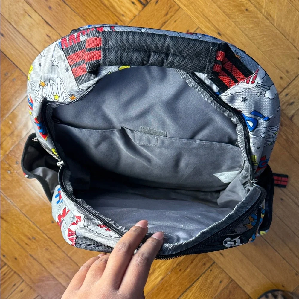 Kids Comic Print Backpack - Picture 2 of 3